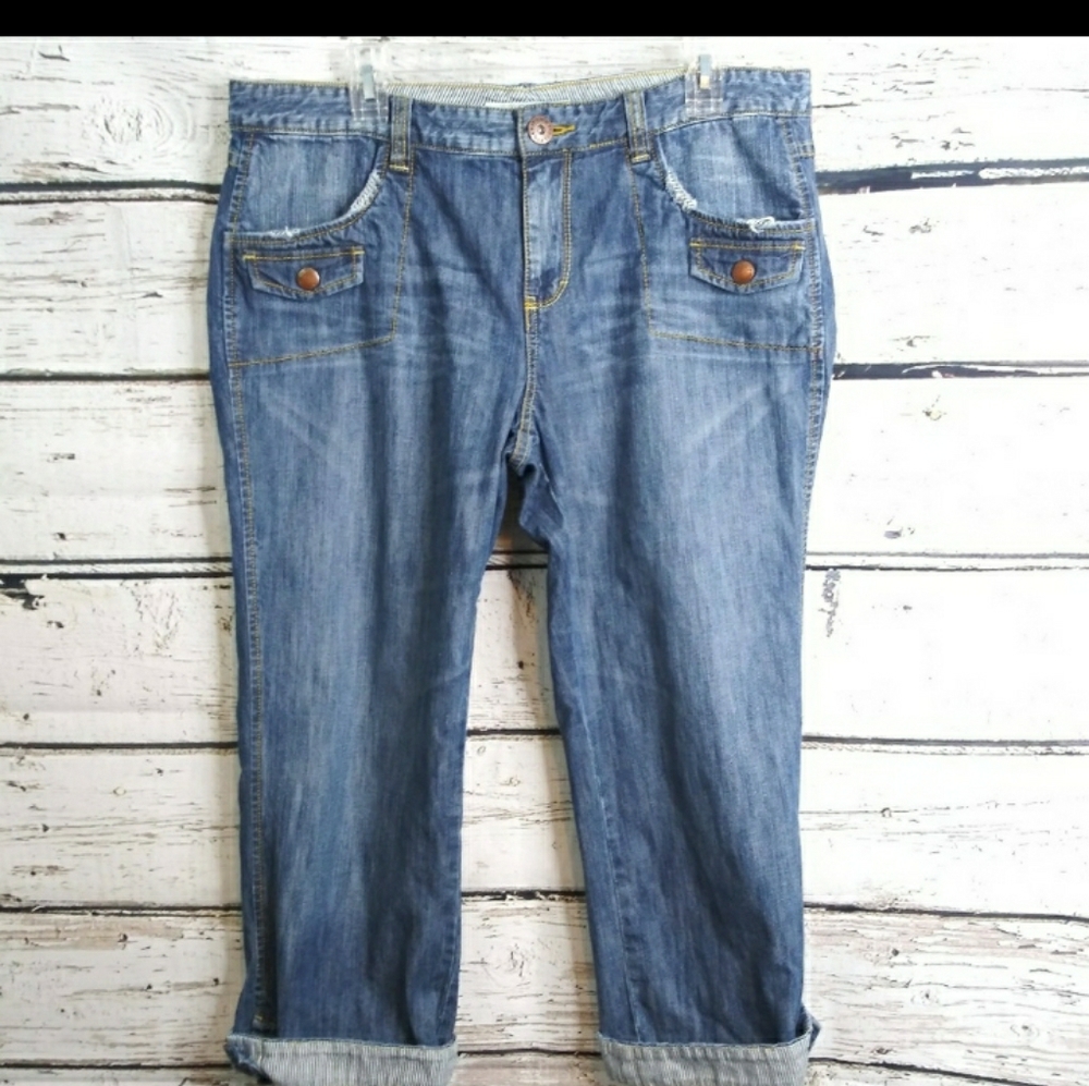 Tommy Hilfiger/ Capri Crop Jeans/ Sz 14